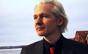 Julian Assange. Foto: Espen Moe/flickr